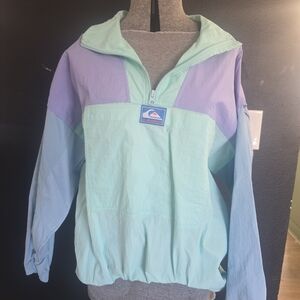 Quiksilver & STRANGER THINGS collab Mint and Lavender Jacket